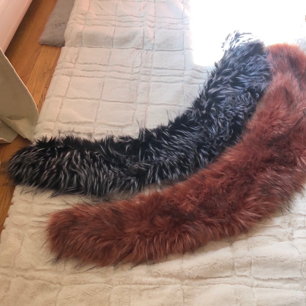Fur shawls